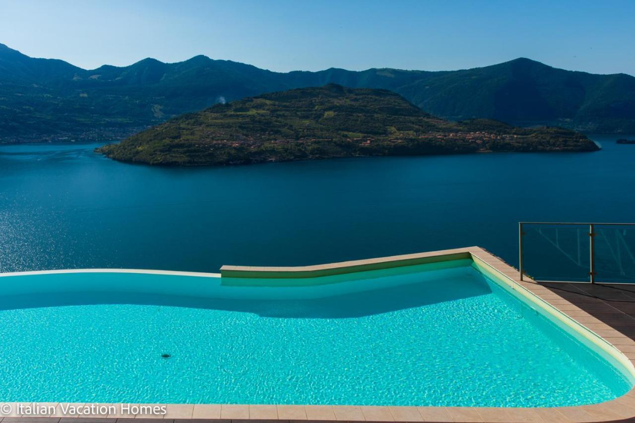 Italian Vacation Homes - Panoramic Villa Parzanica Buitenkant foto