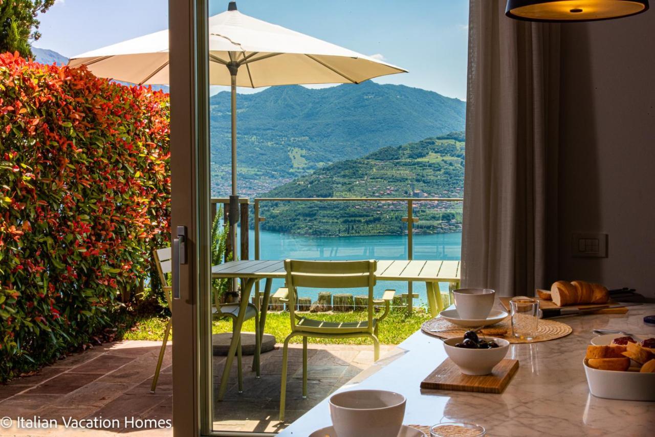 Italian Vacation Homes - Panoramic Villa Parzanica Buitenkant foto