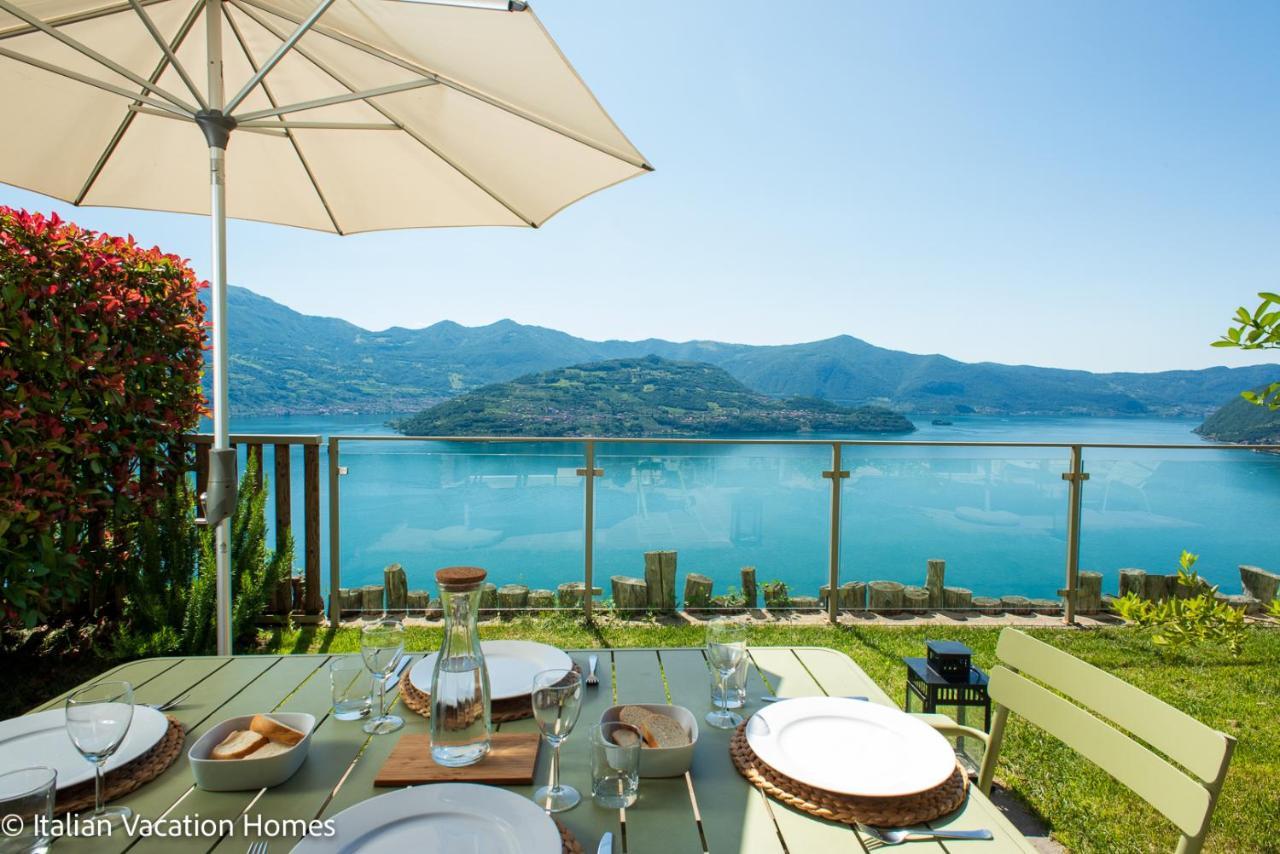Italian Vacation Homes - Panoramic Villa Parzanica Buitenkant foto