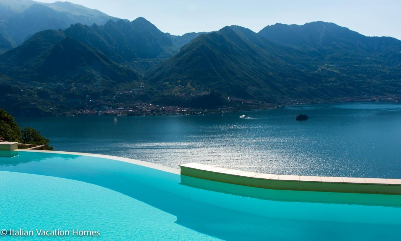 Italian Vacation Homes - Panoramic Villa Parzanica Buitenkant foto