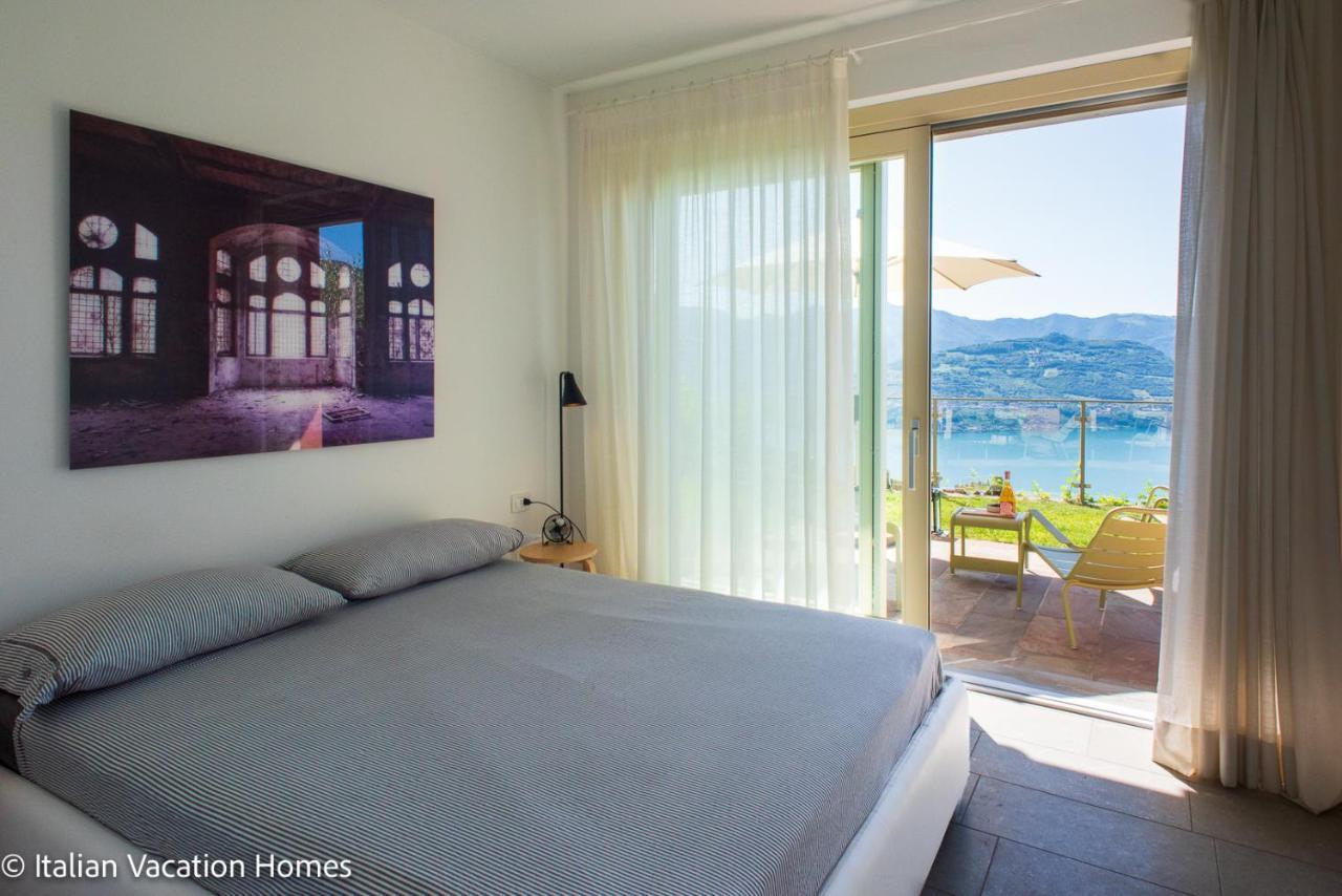 Italian Vacation Homes - Panoramic Villa Parzanica Buitenkant foto