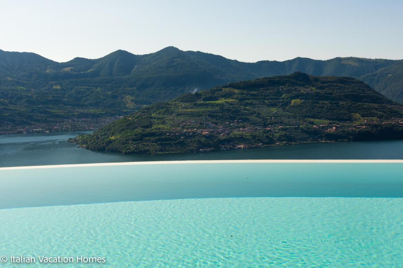 Italian Vacation Homes - Panoramic Villa Parzanica Buitenkant foto