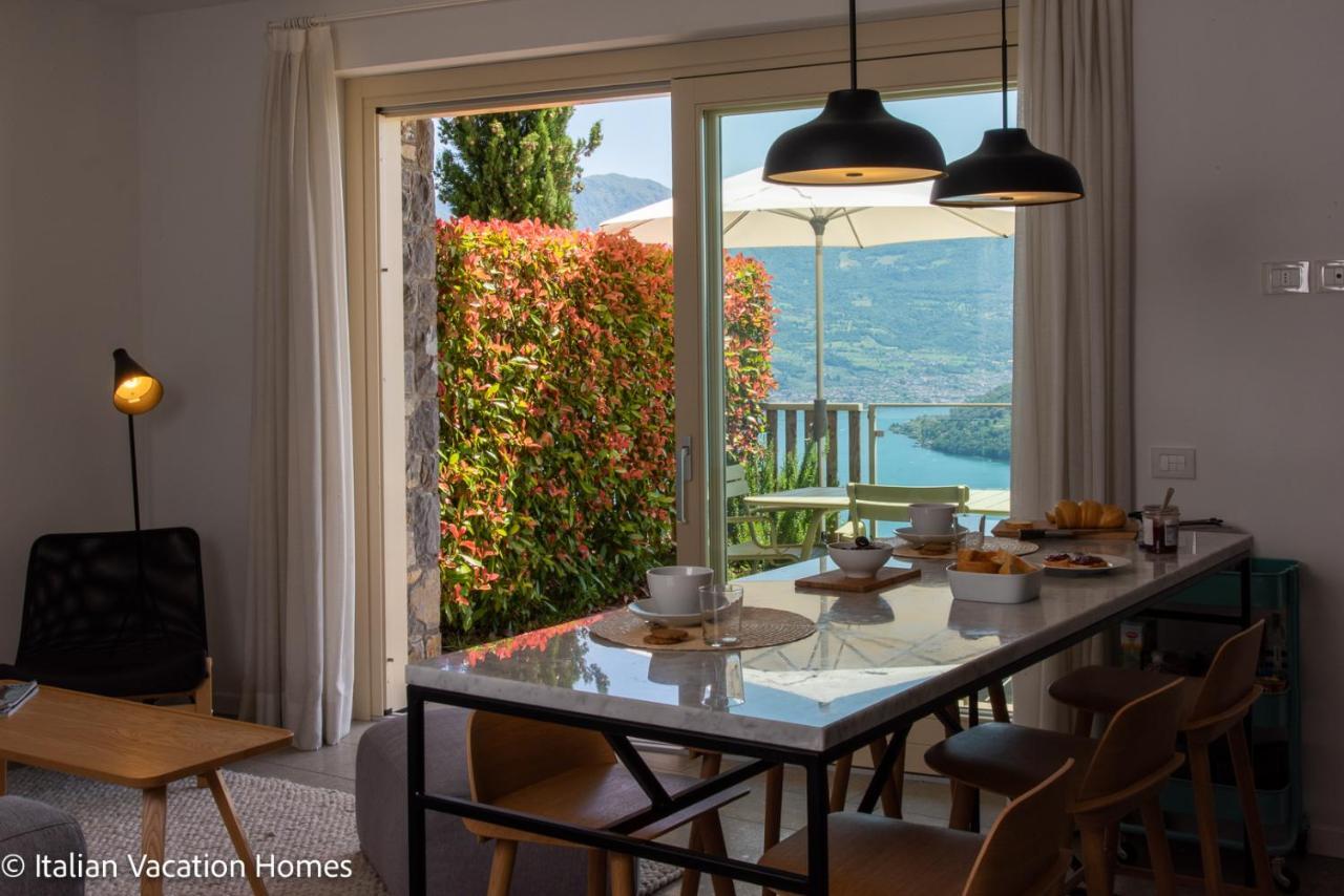 Italian Vacation Homes - Panoramic Villa Parzanica Buitenkant foto